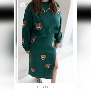 Bourbon And Belles Sweater and Skirt Set